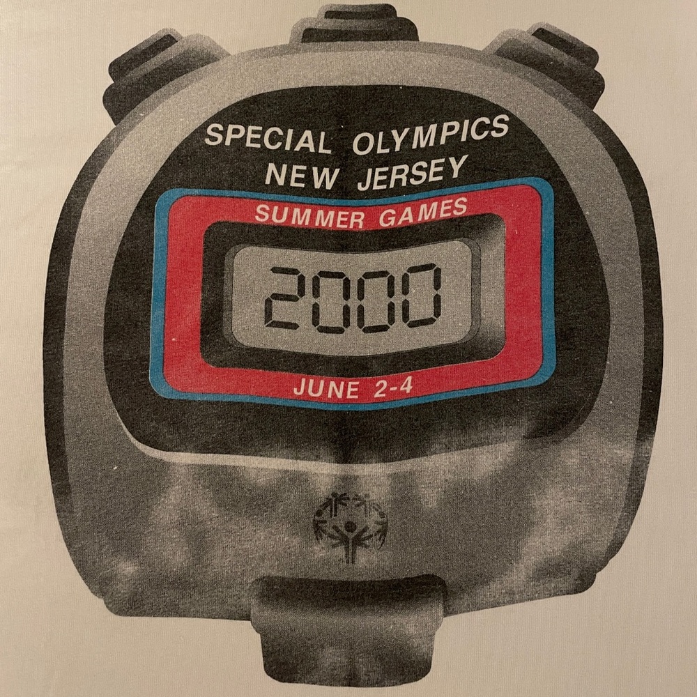 VINTAGE NEW JERSEY SPECIAL OLYMPICS T-SHIRT - Picture 2 of 2